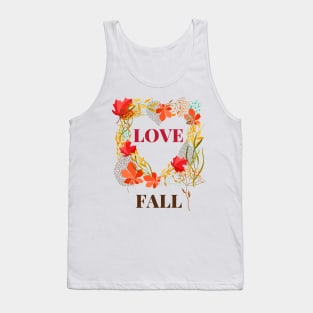 Love fall Tank Top